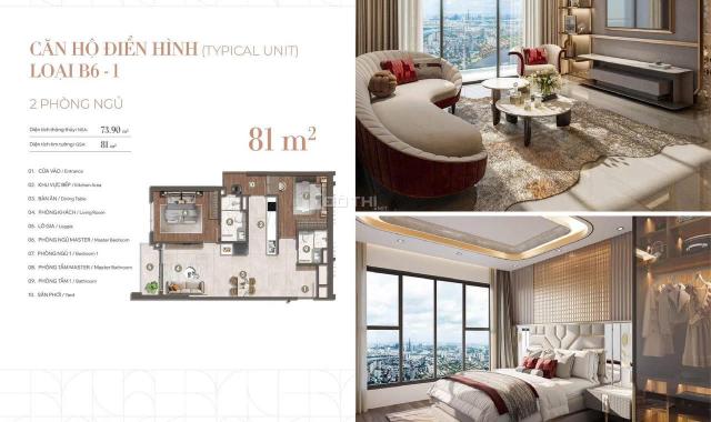 Bán CC The Privé, 9 tỷ, 88m2, 2PN, 2WC, An Phú, Quận 2, HCM, giá siêu hời