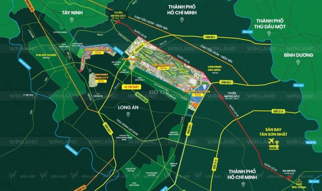 Khu đô thị Daresco, Tỉnh lộ 8, Đức Lập Thượng, Đức Hòa, Long An đang có một mảnh DN cực chất chờ đó
