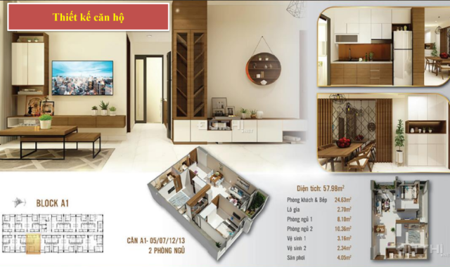 Bán căn hộ nhà ở xã hội Golden City Tây Ninh view núi Bà Đen, ngay trung tâm TP
