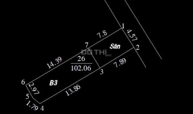 Bán nhà tại phùng khoang oto vào được nhà . Diện tích 102m2