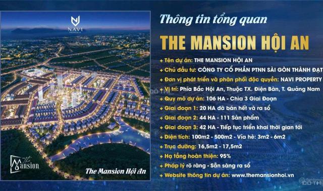 ĐẤT NỀN NHÀ PHỐ - BIỆT THỰ - ĐIỂM DU LỊCH THỨ 2 HỘI AN - GIÁ CHỈ TỪ 16,2 TRIỆU/1M2