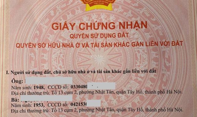 Bán nhà thổ cư mặt đường Lạc Long Quân, sổ đỏ đủ, 2 mặt tiền, sát Lotte diện tích 482.5m2