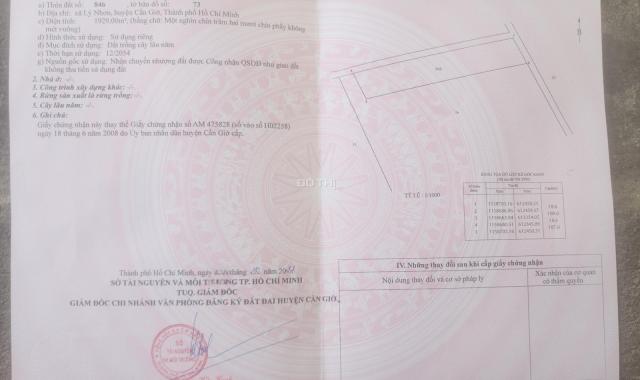 ~2000m2 gần kdl Vàm Sát, trường học, ubnd xã
