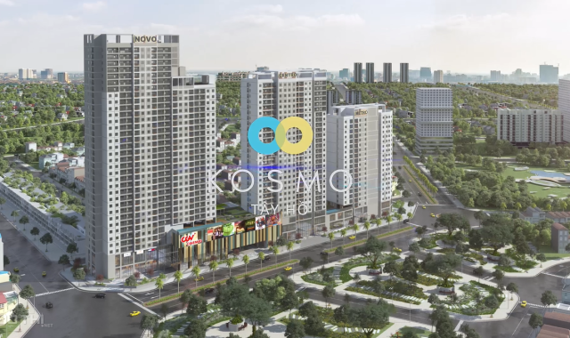 Bán căn hộ chung cư tại Dự án Kosmo Tây Hồ, Bắc Từ Liêm, Hà Nội diện tích 73m2 giá 90 Triệu/m2
