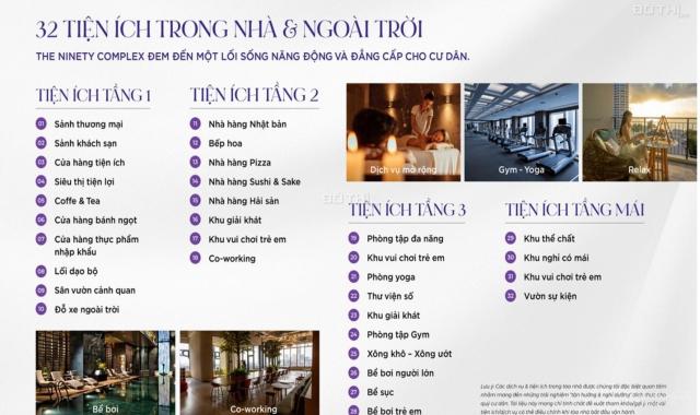 Căn Góc 2 Ngủ KHAN HIẾM Ưu đãi ĐẶC BIỆT Đến ngày 10.9 tại The Ninety Complex ngay gần Ngã Tư Sở