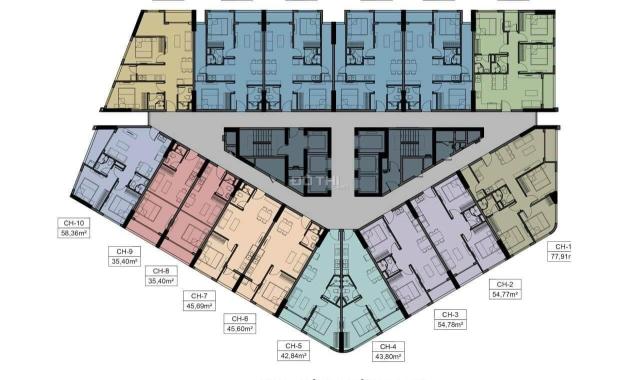 Bán căn hộ 2PN trung tâm Quy Nhơn giá 1,8 tỷ
