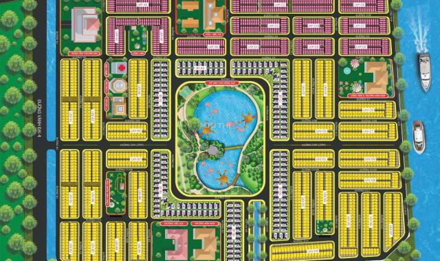 Bán đất nền dự án tại Dự án Khu đô thị Daresco, Đức Hòa, Long An diện tích 100m2 giá 13 Triệu/m2