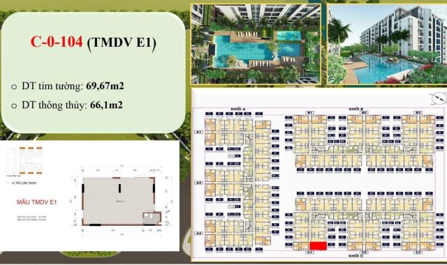 Shophouse Thủ Thiêm Green House 70m2 Q2, căn GÓC, 3 cửa 3 hướng, vị trí VIP trả góp lãi 0% hết 2030