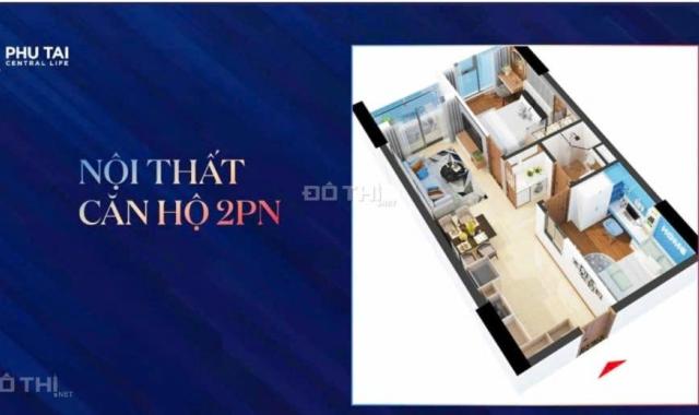 Bán căn hộ chung cư tại Dự án Phú Tài 2 Central Life , Quy Nhơn, Bình Định diện tích 58m2 giá 1.8 T