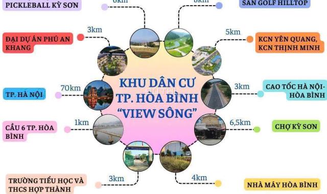 Bán đất nền dự án tại Đường 445, Xã Hợp Thành, Hòa Bình, Hòa Bình diện tích 110m2 giá 715 Triệu