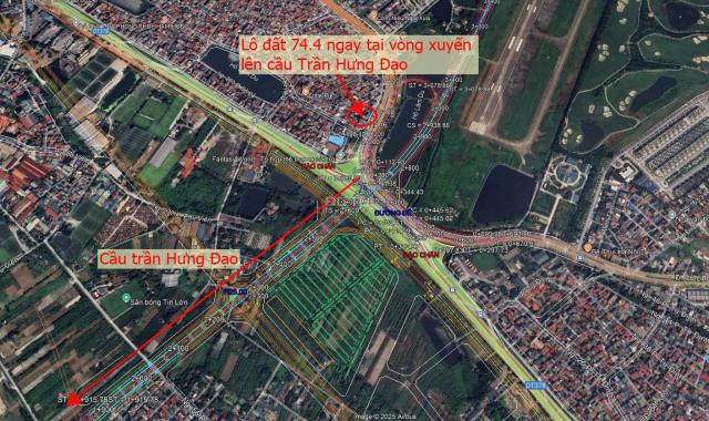 Bán đất tại Phố Hồng Tiến, Phường Bồ Đề, Long Biên, Hà Nội diện tích 75m2 giá 18.1 Tỷ