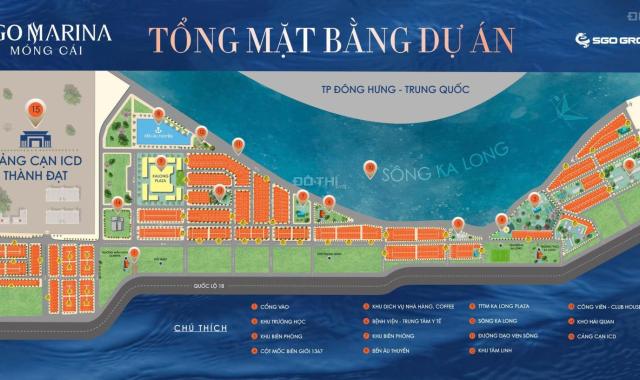 Tâm điểm Marina Móng Cái giá chỉ 31 triệu/m², thuận tiện giao thương 2 nước