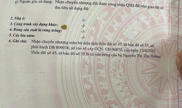 Lô đất mặt đường chính TL317 sẵn nhà đang cho thuê