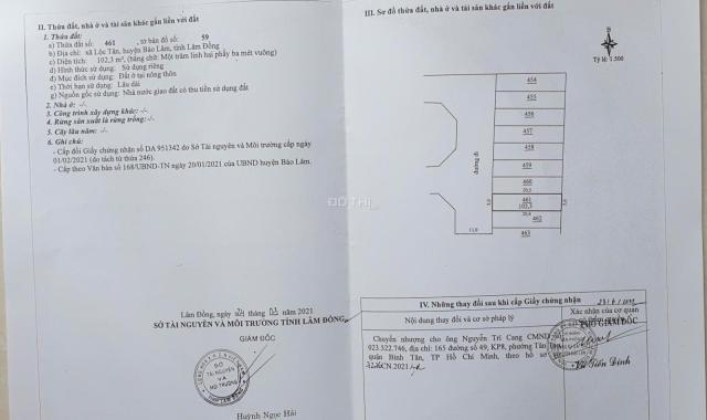 🏡LÔ ĐẤT 102M² FULL THỔ CƯ – HẠ TẦNG HOÀN CHỈNH, TRUNG TÂM BẢO LỘC