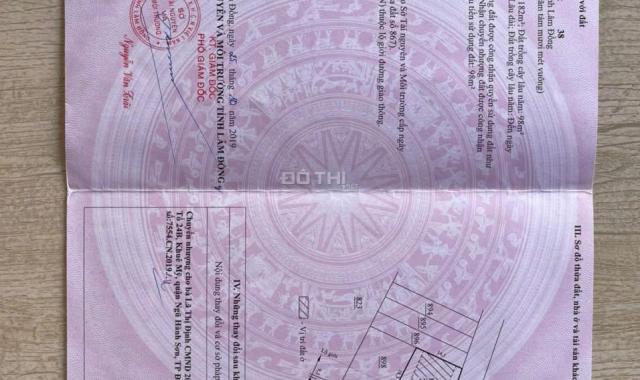 Chính chủ bán đất Bảo Lộc, Lâm Đồng 2 mặt tiền, sổ đỏ công chứng ngay giá rẻ