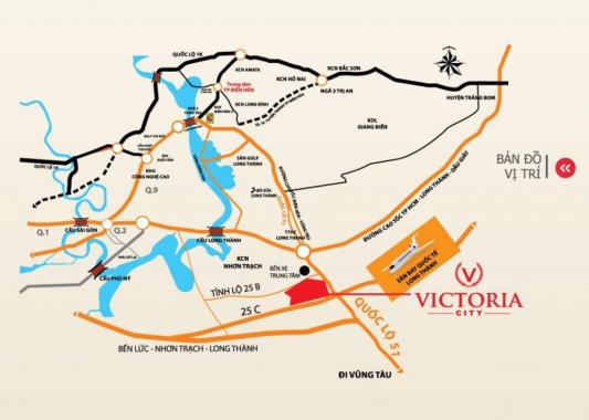 Đất nền dự án KDC Victoria City SAN BAY QUỐC TẾ LONG THANH CĐT Kim Long 0933586362