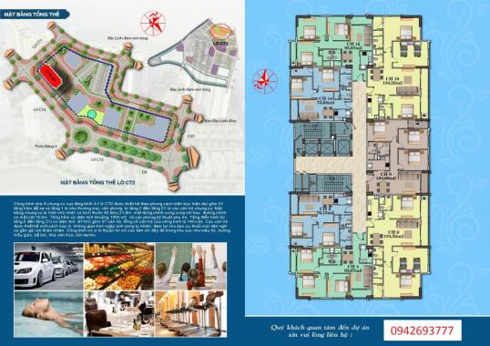 Sàn HUD mở bán chung cư A1CT2 Tây Nam Hồ Linh Đàm