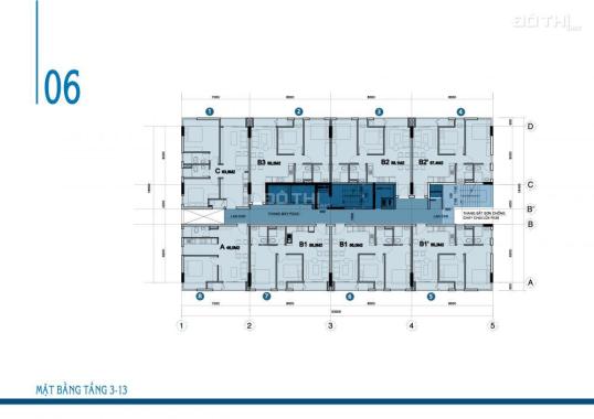 Bán căn hộ chung cư tại dự án Carillon 3, Tân Bình, diện tích 56m2 giá 2.2 tỷ/2PN. LH: 0932.632.823