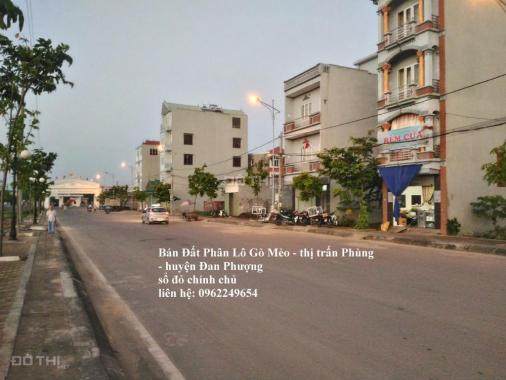 Chính chủ cần bán đất Gò Mèo thị trấn Phùng, liên hệ 0962526138