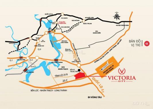 Dự án sân bay Long Thành, mặt tiền QL51, sổ đỏ, NH hỗ trợ 70%, 0933586362 Kim Hải