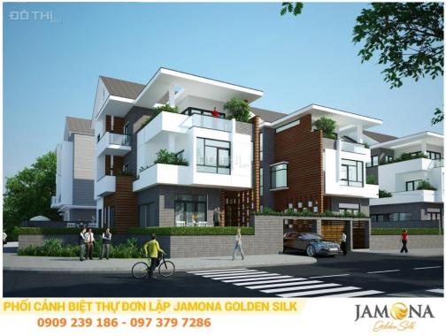 Mở bán khu nhà phố, biệt thự Jamona Golden Silk, 2 mặt sông, Q.7, 31 tiện ích, thiết kế Châu Âu