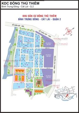 Bán đất biệt thự Đông Thủ Thiêm, Nguyễn Duy Trinh, nền C7 (12mx27m), 28.5 triệu/m2