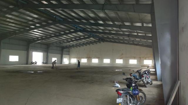 Cho thuê nhà xưởng 2650 m2 trong kv 4500 m2, KCN Tân đô, Đức Hòa, Long An