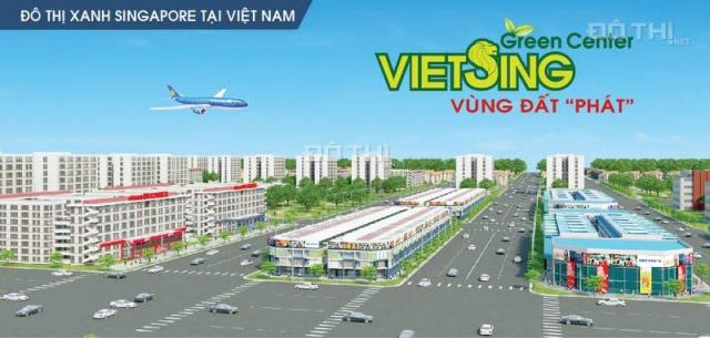 Bán đất nền Việt Sing - Vsip 1, tiện kinh doanh buôn bán xây trọ, đường D1. LH: 0933.187.309