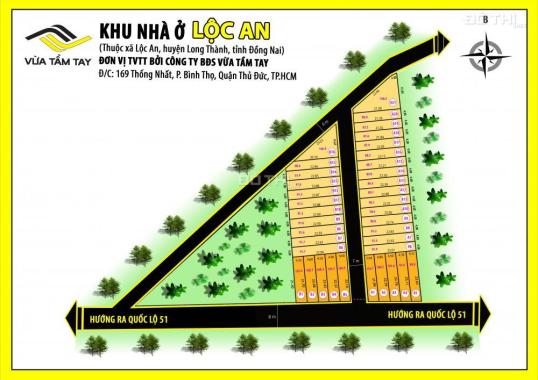 Đất gần chợ mới Long Thành, chỉ với 200 triệu/nền. LH 0908363138