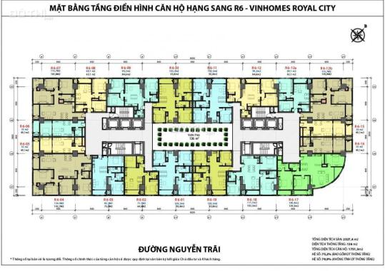 Chính chủ bán căn 25 tòa R2 CCCC Royal City (153m2) full nội thất. Lh: 0974.681.333