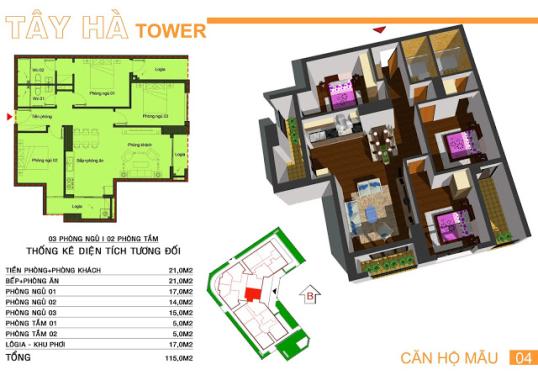 Bán căn hộ CC Tây Hà Tower đường Tố Hữu 24 triệu/m2, nhận nhà ở ngay, gọi 0986344262