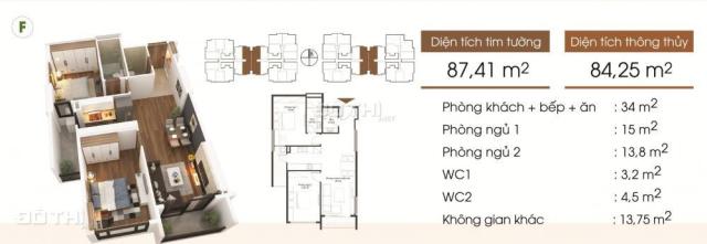Chỉ 700 tr sở hữu căn hộ 3 phòng ngủ Five Star Kim Giang, free 2 năm dịch vụ