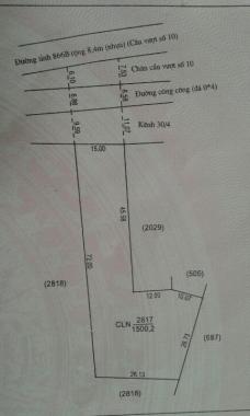 Bán 1500 m2 đất mặt tiền đường tỉnh 866B – Châu Thành – Tiền Giang