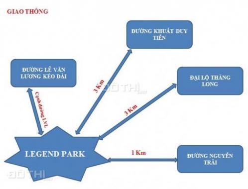 Hot! 15/11 mở bán đợt 1 CC Legend Park-Hà Đông, giá 19- 23tr/m2(2PN, 3PN) với nhiều ưu đãi