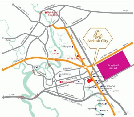 DA mới đất vàng đầu tư Airlink City - MT QL51 - SB Long Thành - Kết nối HCM - Long Thành - Bến Lức