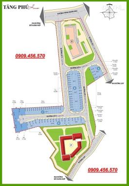 Bán đất tại đường Đỗ Xuân Hợp, Phước Long B, quận 9, TP. HCM, diện tích 126m2, giá 26 triệu/m²