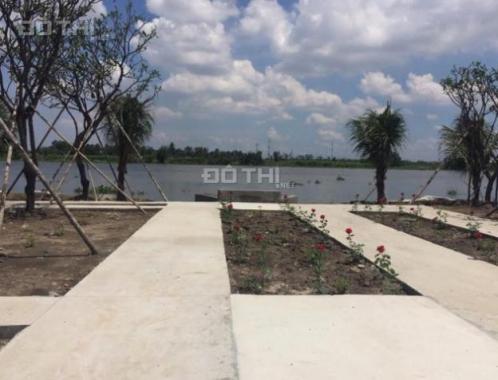 Bán đất mặt tiền sông Sài Gòn An Phú Đông 13, Q12 dt 110m2, giá 18.45tr/m2 sổ đỏ riêng