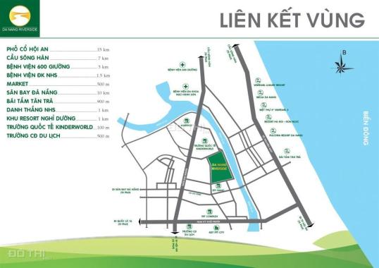 Đất biệt thự (View sông) KĐT quốc tế ven sông dự án Đà Nẵng Riverside
