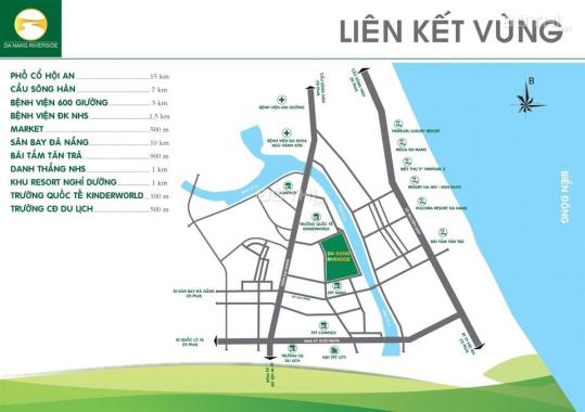 Đất ven sông Đà Nẵng giáp FPT Complex. Dự án Đà Nẵng Riverside