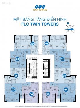 Chung cư FLC Twin Towers 265 Cầu Giấy, giá trực tiếp từ chủ đầu tư chỉ từ 34 triệu/m2