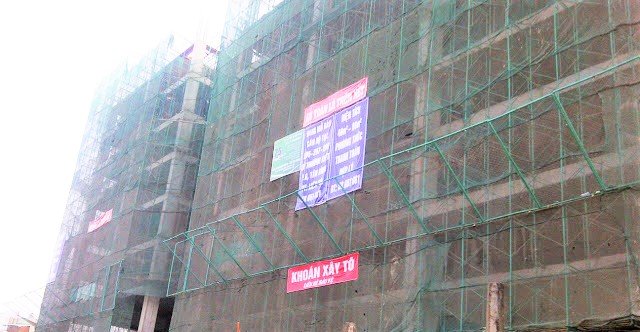 Căn hộ Khuông Việt chỉ từ 1 tỷ/căn, xây xong thô. Nhận nhà 11/2017