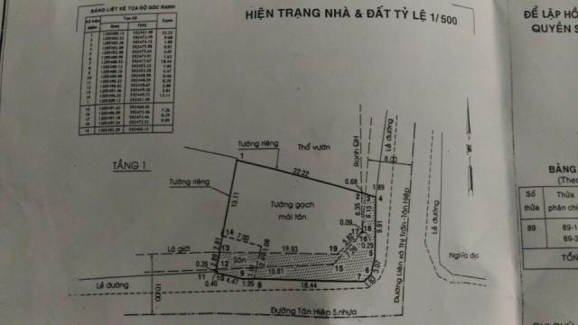 Bán nhà xưởng 2 mặt tiền đường Lê Thị Lơ, DT 437m2, tiện kinh doanh