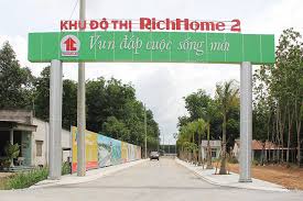 Bán đất tại dự án khu đô thị RichHome 2, Bến Cát, Bình Dương diện tích 100m2, giá 240 triệu