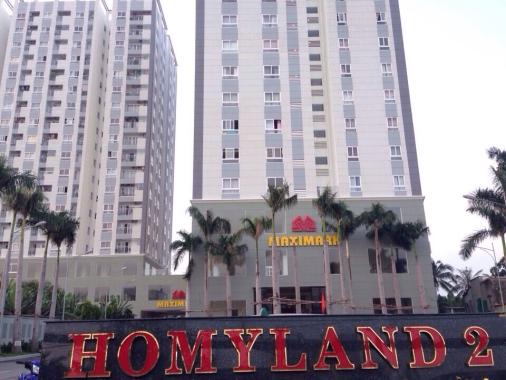 Bán căn hộ Homyland 2, Q. 2, DT 72m2, có 2PN, ĐĐNT, giá bán 1,7 tỷ còn TL. 0938281526
