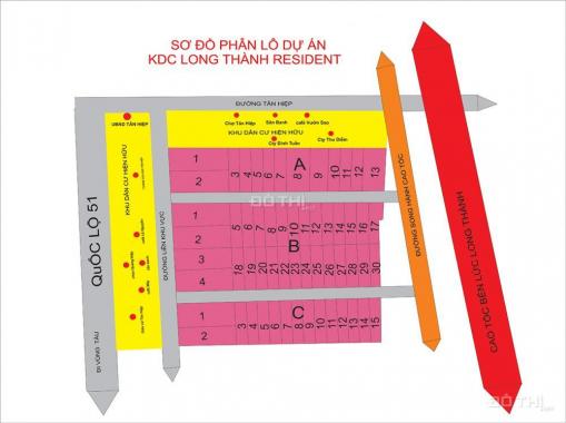 Bán đất giá rẻ tại xã Tân Hiệp, Long Thành, Đồng Nai diện tích 100m2 giá 2.5 triệu/m²