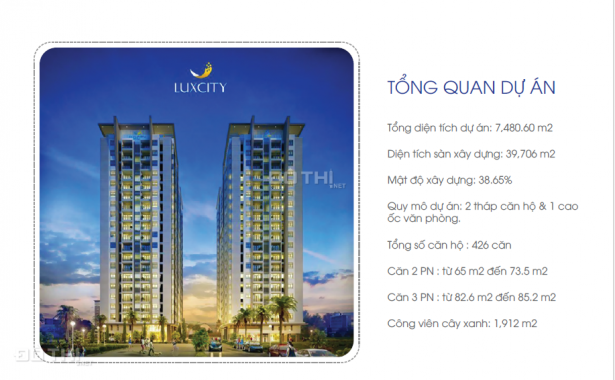 Bán suất nội bộ căn hộ Luxcity cầu Phú Mỹ Q7, nhận nhà liền, căn 73m2 giá 1.9 tỉ đã VAT