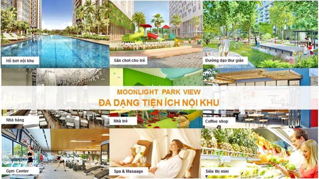Mở bán Block C CH Moonlight Park View, giá 1,3 tỷ, 61,8-78,65m2, NH OCB hỗ trợ vay đến 70%