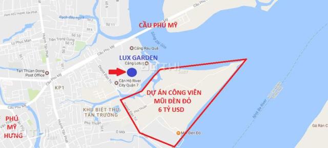 Căn hộ Q7 view sông Sài Gòn - 1.7 tỷ/2pn - LH: 0909068411