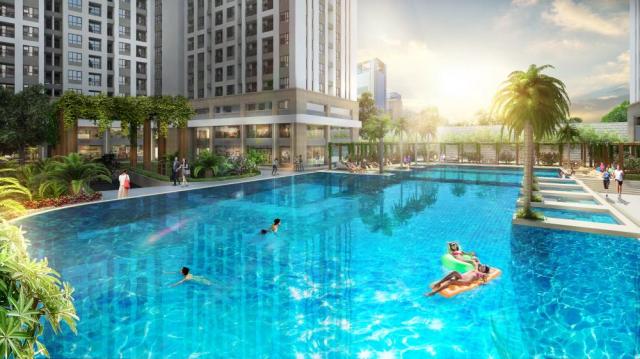 Căn hộ Resort hồ bơi 1500m2 tại trung tâm quận Tân phú, chỉ cần 539tr có thể sở hữu ngay căn 3PN