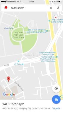 Nhà cấp 3 SH riêng ngay CVPM Quang Trung, Q12